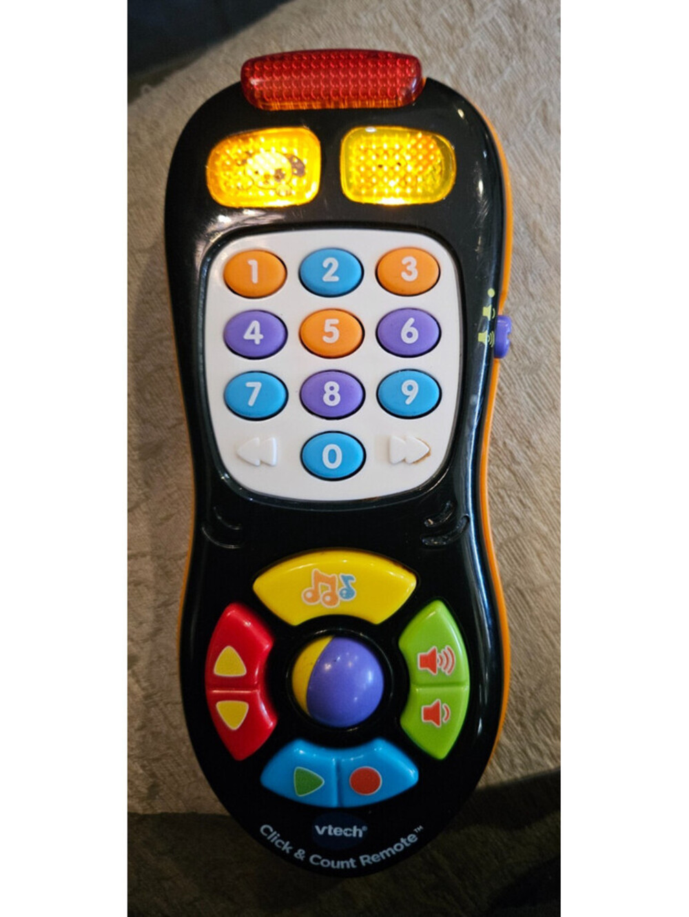 VTech Click and Count Remote Toy for Toddlers Electronic Learning Fun - Tested